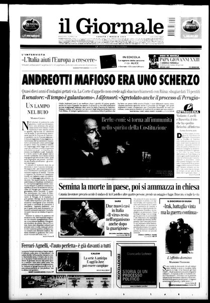 Il giornale : quotidiano del mattino